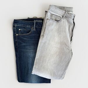 Articles Of Society Jeans Womens Size 31 LOT OF 2 Katie Skinny Crop